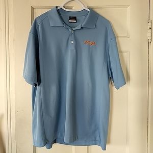 Nike Golf Drifit Polo with Voya logo